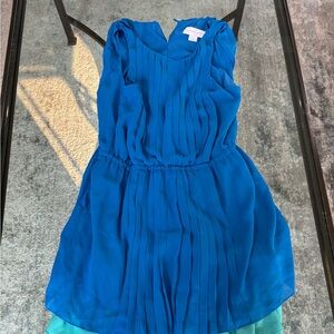Jessica Simpson Blue and Teal Dress
